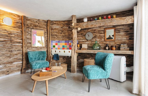 Pissotte Casa | Casita de campo 'Gite Les 3 Piliers' con terraza privada, jardín compartido y Wi-Fi