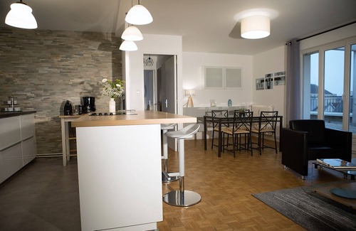 Faubourg Sud Apartamento | Cottage Good Friends DIJON en el centro. 70 m², 6 personas Gran terraza al sur, estacionamiento.