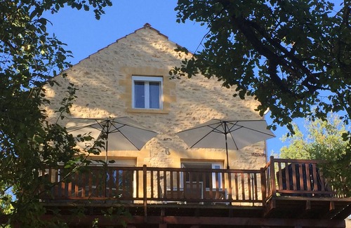 Le Buisson-de-Cadouin Casa | Casa rural en zona encantadora con piscina en el corazón del Périgord
