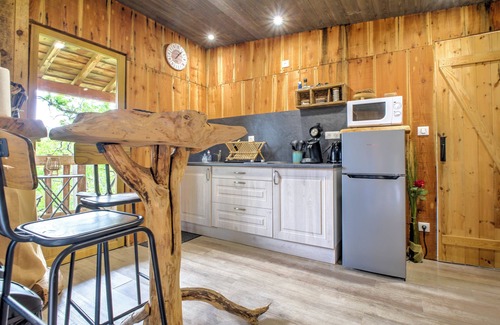 Saint-Remy Casa | Casita de campo 'La Cabane De Gardelac' con terraza privada, jardín privado y balcón