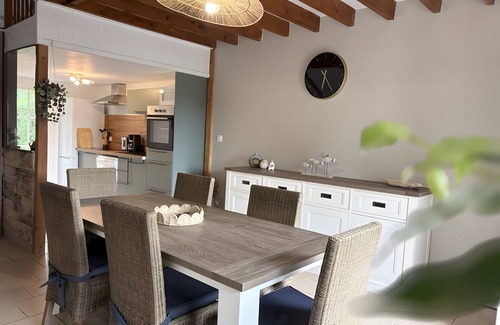 Forest-Montiers Casa | Casa rural 'La Mottelette' con terraza privada y jardín