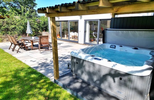 Liverton Cabaña | Casa cerca de Dartmoor con Jacuzzi