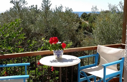 Kantanos-Selino Cabaña | Casita de campo 'Olive Tree 4' con vistas al mar, terraza privada y Wi-Fi