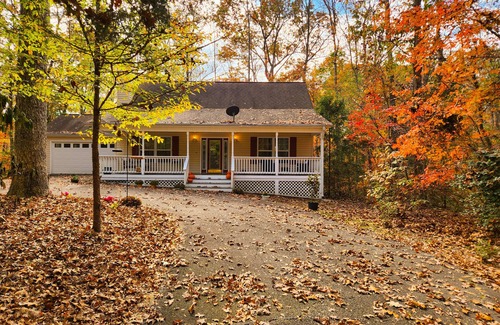 Gumlog Casa | Cottage on Lake Hartwell! Cozy fireplace, wooded trail to dock, & dog friendly!