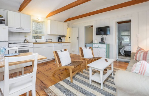 South Dennis Cabaña | Cottage on Large Pond Access to Bass River Updated Interior AC Wifi Dog Friendly