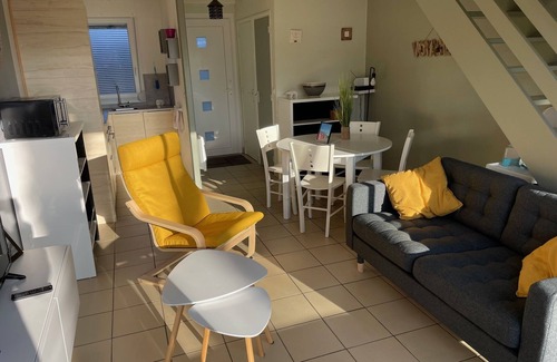 Stella-Plage Casa | Casa de campo "Opale", playa de 900 m con terraza y wifi - playa de Stella (Le Touquet)