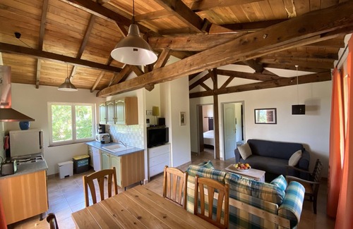 Doissat Cabaña | Gîte-Villa-Baño con bañera-Vista al campo-Saphir