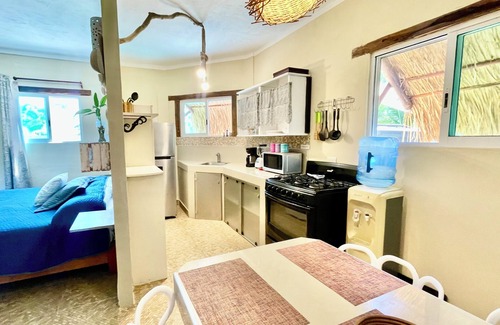 Villa Juarez Cabaña | Cottage sleeps 2-3 WiFi, Pool, Kayaks Chef, staff on site