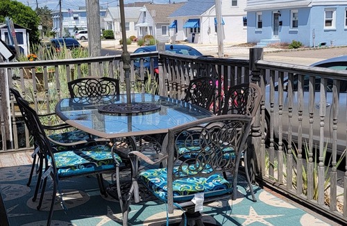 South Seaside Park Casa | Cottage steps from beach