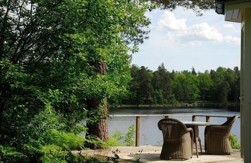 Vittsjo Cabaña | Casa de campo con fantásticas vistas al lago!