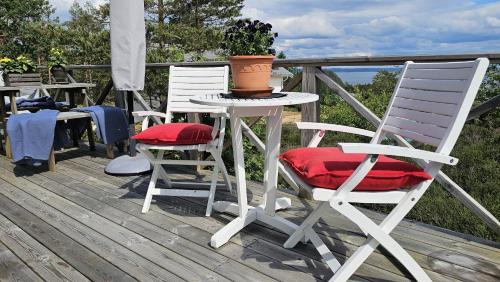 Roennaeng Casa | Cottage with sea view at Tjorn Island