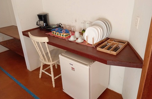 Praia da Fortaleza Apartamento | Couple's suite with beachfront views