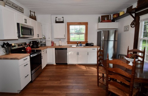 Monroe Otro | Country Farmhouse: Fire Pit, Grill, Updated Amenities, Cows, Stars and Solitude