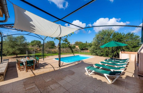 Algaida Villa | Casa de campo Sa Torreta con piscina, terraza, Wi-Fi y aire acondicionado