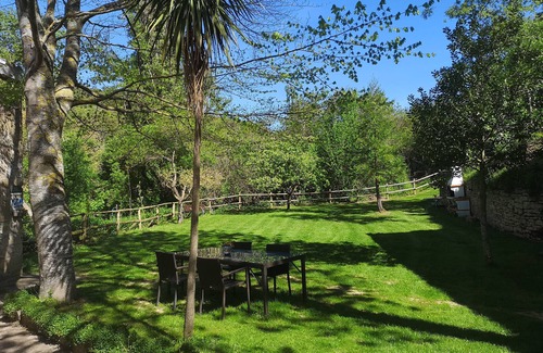 Lanciego/Lantziego Casa | Casa rural 'Ardetxal' con vistas a la montaña y jardín privado