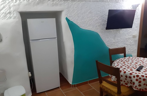 Benalúa de Guadix Casa | Casa rural 'El Melocotonero' con vistas a la montaña, Wi-Fi y aire acondicionado