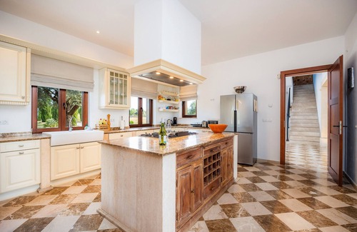 Manacor Villa | Casa rural 'Fortuna' con vistas a la montaña, piscina privada y Wi-Fi