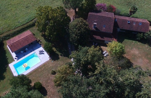 Gamarde-les-Bains Casa | Casa de campo con piscina en el sur de las Landas.