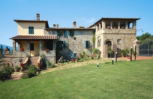 Siena Apartamento | Casa rural en Toscana con vistas panorámicas