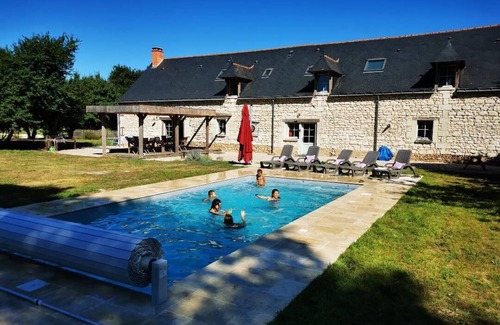 Blou Casa | Country house near Saumur, Swimming pool, Jacuzzi