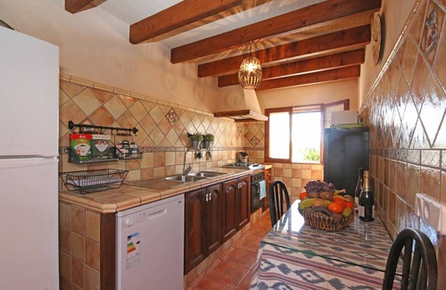Porreres Villa | Casa rural 'Ses Terrasses' con vistas a la montaña, piscina privada y Wi-Fi