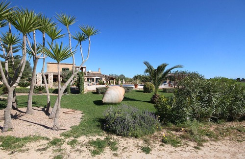 Porreres Villa | Casa rural 'Ses Terrasses' con vistas a la montaña, piscina privada y Wi-Fi