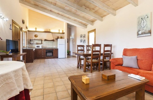 Santa Margalida Cabaña | Casa con piscina privada, aire acondicionado y WIFI