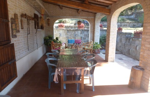 Lapedona Casa | Casa de campo con piscina en la provincia de Fermo.