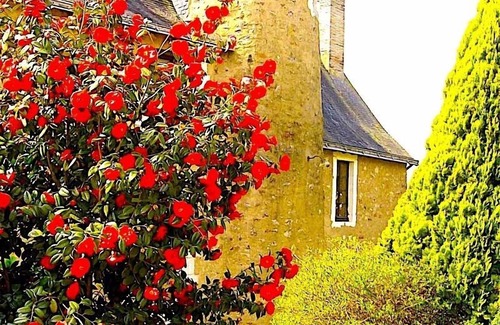 Saint-Brice Casa | Country Manor. 50 min. West from Le Mans track. Sleeping 12-18. Pool & tennis.