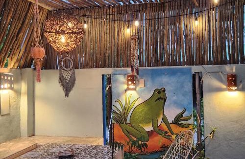 Puerto Yucalpetén Apartamento | Courtyard family room