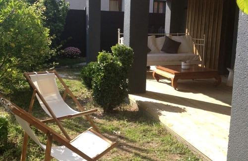 Piraillan Apartamento | Apartamento terraza cubierta - Península Cap Ferret, Piraillan con jardín