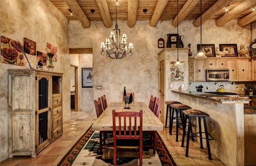 Tesuque Casa | Cowboy Villa | Scenic View, Pool + Hot Tub Access