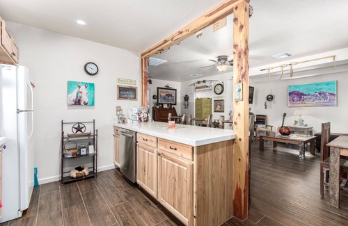 New River Casa | Coyote Cabin, Cowboy Decor, Scenic Desert