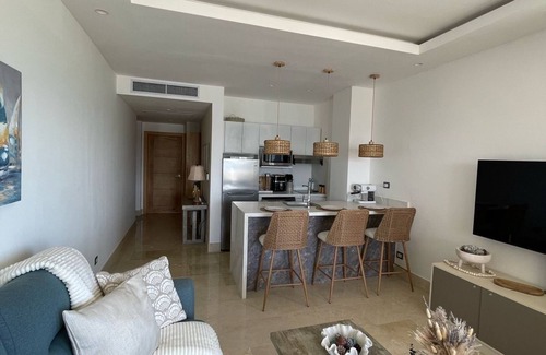Barrio La Fortaleza Vieja Condominio | Cozy 1-bedroom condo in Samana w/ AC, WiFi, fitness room, pool and amazing view.