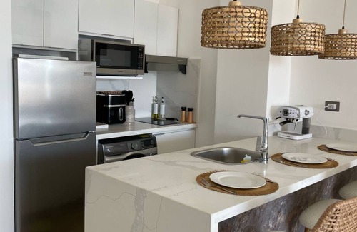 Barrio La Fortaleza Vieja Condominio | Cozy 1-bedroom condo in Samana w/ AC, WiFi, fitness room, pool and amazing view.