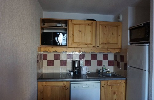 Orcieres-Merlette Apartamento | Cozy 1-Bedroom Apartment for 4 with Parking in Merlette, Orcières