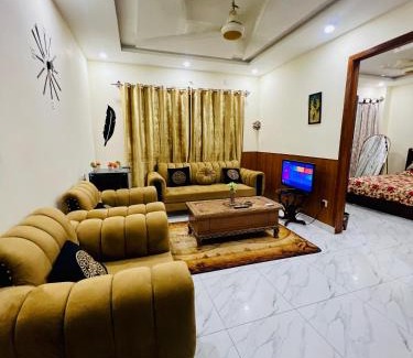 Bahria Town Apartamento | Cozy 1 bedroom furnished apartments Bahria Town Family Flats Rawalpindi Islamabad