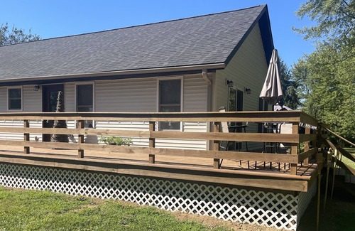 Circleville Casa | Cozy 1-bedroom home near Circleville, Walking distance to Hargus Lake.