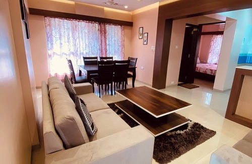Kalyani Nagar Apartamento | Cozy 1-bedroom w/ WiFi & AC in lovely Pune, perfect to relax & rejuvenate