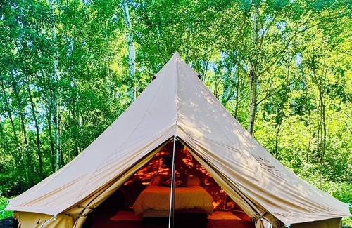 St. Croix County Alquiler De RV | Cozy 1-bedroom Yurt Camping in Wilson
