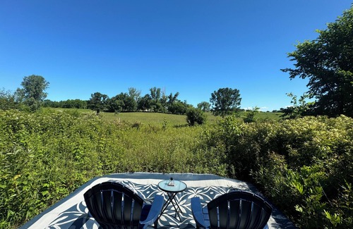 St. Croix County Alquiler De RV | Cozy 1-bedroom Yurt Camping in Wilson