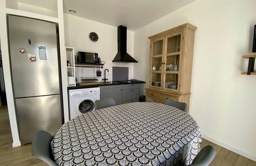 Itxassou Apartamento | Cómodo apartamento T1 bis en Itxassou: jardín privado, parking, internet. Ideal para 2 personas.