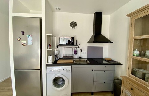 Itxassou Apartamento | Cómodo apartamento T1 bis en Itxassou: jardín privado, parking, internet. Ideal para 2 personas.