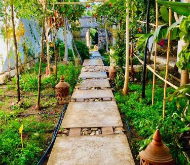 Aourir Apartamento | Cozy 1BR Bungalow with Kitchen in Eco Garden Nature Escape