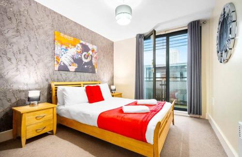 Theatreland Birmingham Apartamento | Cozy 2 Bed Arcadian Centre By Azura Nights