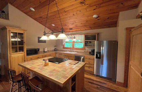 Topton Cabaña | Cozy 2-bedroom cottage. with a beautiful mountain view in lovely Nantahala, NC.