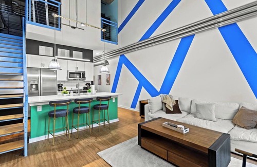 Atlantic Station Area Apartamento | Cozy 2-Bedroom Loft | Walkable Location