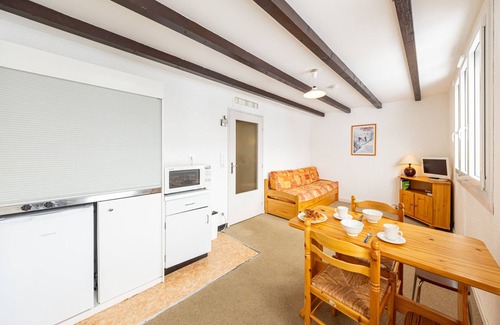 Saint-Francois-Longchamp Apartamento | Acogedor estudio de 24m² para 2, a pie de pistas, cerca de tiendas