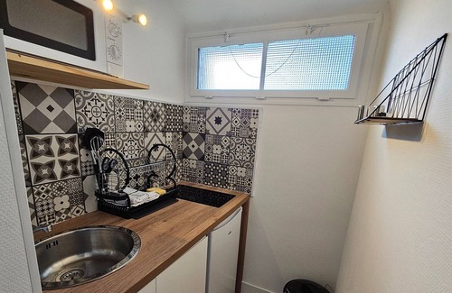 Saint-Michel-en-l'Herm Cabaña | Acogedor Gîte para 2 entre playas y Marais Poitevin con terraza y jardín