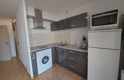 Marseillan Plage Apartamento | Apartamento 2 piezas 4 personas con terraza, piscina y parking privado